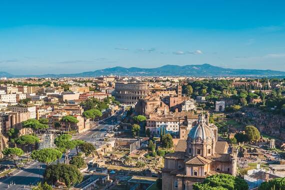 Europe city breaks - panorama Rome